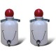 2 x 250 ml Automatic Bird Water Dispenser for Birds, Parrots, Budgies, Cockatiels, Parakeets and Other Small Cage Animals 2 x 250 ml Automatic Bird Water Dispenser for Birds, Parrots, Budgies, Cockatiels, Parakeets and Other Small Cage Animals