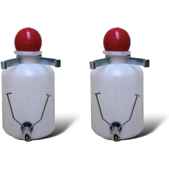 2 x 250 ml Automatic Bird Water Dispenser for Birds, Parrots, Budgies, Cockatiels, Parakeets and Other Small Cage Animals 2 x 250 ml Automatic Bird Water Dispenser for Birds, Parrots, Budgies, Cockatiels, Parakeets and Other Small Cage Animals