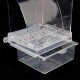 Acbmveen Transparent Bird Feeder, Automatic Parrot Feeder, Drinker, Seed Feeder, Cage for Small and Medium Parakeets Acbmveen Transparent Bird Feeder, Automatic Parrot Feeder, Drinker, Seed Feeder, Cage for Small and Medium Parakeets