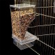 Acbmveen Transparent Bird Feeder, Automatic Parrot Feeder, Drinker, Seed Feeder, Cage for Small and Medium Parakeets Acbmveen Transparent Bird Feeder, Automatic Parrot Feeder, Drinker, Seed Feeder, Cage for Small and Medium Parakeets