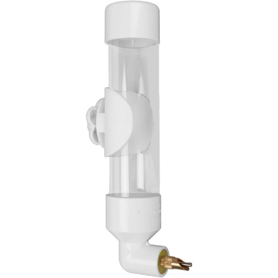 Automatic Drinking Device for Parrots, Bite Pen Spout, Acrylic Safe Bird Drinking Bottle with Large Capacity for Small Medium Parrots for Bird Cage Accessories (White) Automatic Drinking Device for Parrots, Bite Pen Spout, Acrylic Safe Bird Drinking Bottle with Large Capacity for Small Medium Parrots for Bird Cage Accessories (White)