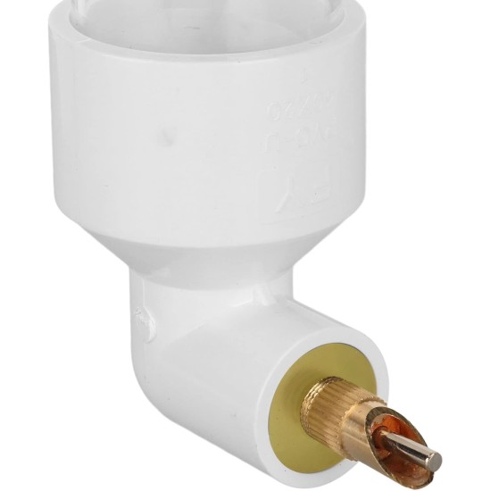 Automatic Drinking Device for Parrots, Bite Pen Spout, Acrylic Safe Bird Drinking Bottle with Large Capacity for Small Medium Parrots for Bird Cage Accessories (White) Automatic Drinking Device for Parrots, Bite Pen Spout, Acrylic Safe Bird Drinking Bottle with Large Capacity for Small Medium Parrots for Bird Cage Accessories (White)