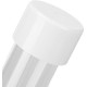 Automatic Drinking Device for Parrots, Bite Pen Spout, Acrylic Safe Bird Drinking Bottle with Large Capacity for Small Medium Parrots for Bird Cage Accessories (White)