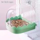 Ayicheyl Bird Bath for Cage, 3-in-1 Bird Bath, Drinking Bird, Bird Feeder House, Bird Bath Cage with Hook, Transparent for Budgies, Canaries, Chicks, Lovebirds Ayicheyl Bird Bath for Cage, 3-in-1 Bird Bath, Drinking Bird, Bird Feeder House, Bird Bath Cage with Hook, Transparent for Budgies, Canaries, Chicks, Lovebirds