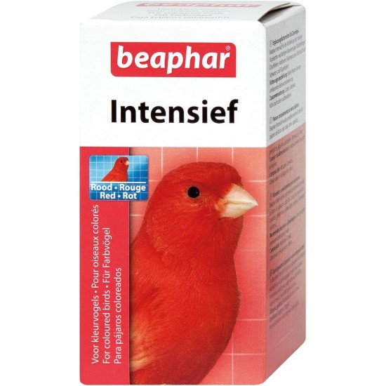 BEAPHAR - Intensiv Rot - Futterergänzung Für Rote Vögel - Intensiviert Die Rotfärbung Aller Farbigen Vogelarten - 500 g BEAPHAR - Intensiv Rot - Futterergänzung Für Rote Vögel - Intensiviert Die Rotfärbung Aller Farbigen Vogelarten - 500 g