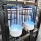 BPS BPS-51037-FBA3 Feeder / Drinker 100cc for Bird Cage Metal with Feeder Drinker Swing Jumper Bucket Colour Random BPS BPS-51037-FBA3 Feeder / Drinker 100cc for Bird Cage Metal with Feeder Drinker Swing Jumper Bucket Colour Random