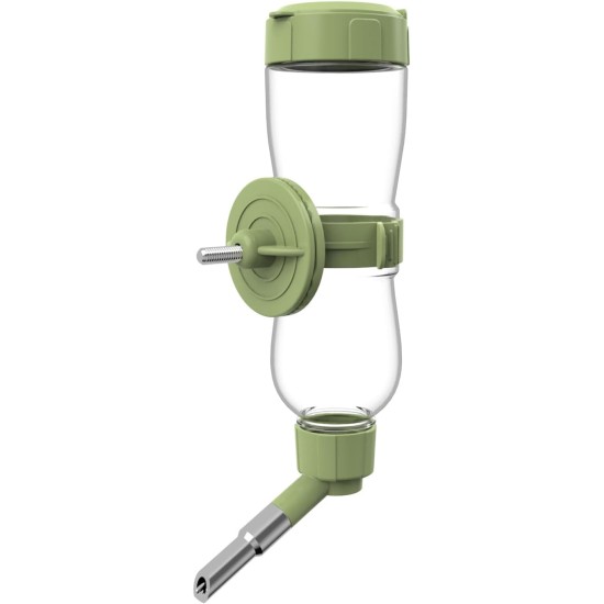 Bird Bath, Automatic Water Dispenser for Cage, Hanging Water Bottle for Parakeets, Canaries, Cockatiels, Finches, Budgies (Green, 240ml) Bird Bath, Automatic Water Dispenser for Cage, Hanging Water Bottle for Parakeets, Canaries, Cockatiels, Finches, Budgies (Green, 240ml)