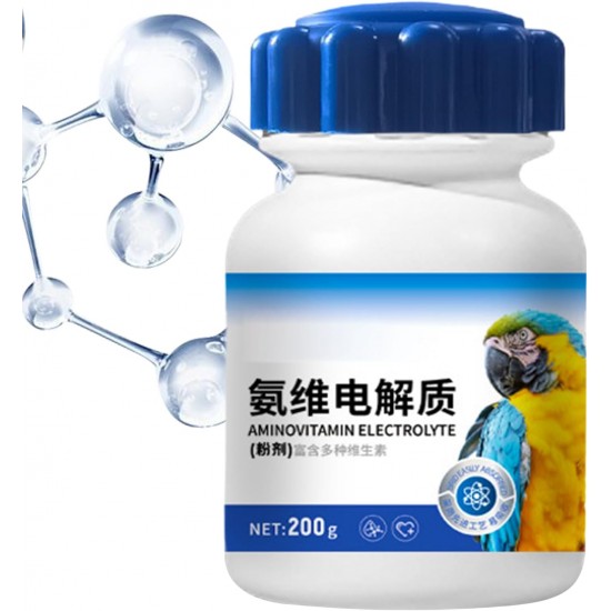 Dietary Support, Gut Health Powder, Digestive Supplement, 200 g Natural Formula, Boosts Wellness Growth, Supports Energy Internal Balance, for Birds Parrots Daily Nutrition and Development Dietary Support, Gut Health Powder, Digestive Supplement, 200 g Natural Formula, Boosts Wellness Growth, Supports Energy Internal Balance, for Birds Parrots Daily Nutrition and Development