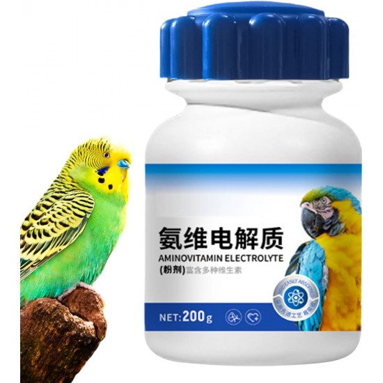 Dietary Support, Gut Health Powder, Digestive Supplement, 200 g Natural Formula, Boosts Wellness Growth, Supports Energy Internal Balance, for Birds Parrots Daily Nutrition and Development Dietary Support, Gut Health Powder, Digestive Supplement, 200 g Natural Formula, Boosts Wellness Growth, Supports Energy Internal Balance, for Birds Parrots Daily Nutrition and Development
