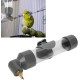 GLOGLOW Automatic Drinking Device for Parrots, Bite Pen Spout, Acrylic Safe Bird Drinking Bottle with Large Capacity for Small Medium Parrots for Bird Cage Accessories (Grey) GLOGLOW Automatic Drinking Device for Parrots, Bite Pen Spout, Acrylic Safe Bird Drinking Bottle with Large Capacity for Small Medium Parrots for Bird Cage Accessories (Grey)