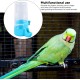 Haofy Parrot Water Dispenser, Dirt-Resistant, Bird Bath, Safe, Compact, Thick, Automatic, for Love Birds for Budgies (200 ml) Haofy Parrot Water Dispenser, Dirt-Resistant, Bird Bath, Safe, Compact, Thick, Automatic, for Love Birds for Budgies (200 ml)