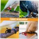 Levemolo Pack of 4 Bird Legs Rings for Parrots, Adjustable and Comfortable Foot Rings Made of Durable for Identification of Pets, Birds, Various Levemolo Pack of 4 Bird Legs Rings for Parrots, Adjustable and Comfortable Foot Rings Made of Durable for Identification of Pets, Birds, Various