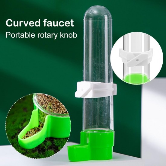 Pack of 3 Automatic Budgies Feeder for Bird Bath Cage, Bird Feeder Drinker for Cage, Bird Water Dispenser, Feeding Bowl, Bird Cage, Transparent Content 120 ml for Ornamental Birds, Parrots, Pigeons Pack of 3 Automatic Budgies Feeder for Bird Bath Cage, Bird Feeder Drinker for Cage, Bird Water Dispenser, Feeding Bowl, Bird Cage, Transparent Content 120 ml for Ornamental Birds, Parrots, Pigeons