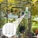 Pack of 3 Automatic Budgies Feeder for Bird Bath Cage, Bird Feeder Drinker for Cage, Bird Water Dispenser, Feeding Bowl, Bird Cage, Transparent Content 120 ml for Ornamental Birds, Parrots, Pigeons Pack of 3 Automatic Budgies Feeder for Bird Bath Cage, Bird Feeder Drinker for Cage, Bird Water Dispenser, Feeding Bowl, Bird Cage, Transparent Content 120 ml for Ornamental Birds, Parrots, Pigeons