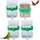 Pack of 4 Bird Water Dispensers, Liwein Automatic Birds Feeder, Water Dispenser, Plastic Birds Feeder, Birds Drinking Bottles, Feeding Bowl for Bird, Parrot, Pigeon, Bird Water Dispenser (Yellow) Pack of 4 Bird Water Dispensers, Liwein Automatic Birds Feeder, Water Dispenser, Plastic Birds Feeder, Birds Drinking Bottles, Feeding Bowl for Bird, Parrot, Pigeon, Bird Water Dispenser (Yellow)