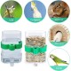 Pack of 4 Bird Water Dispensers, Liwein Automatic Birds Feeder, Water Dispenser, Plastic Birds Feeder, Birds Drinking Bottles, Feeding Bowl for Bird, Parrot, Pigeon, Bird Water Dispenser (Yellow) Pack of 4 Bird Water Dispensers, Liwein Automatic Birds Feeder, Water Dispenser, Plastic Birds Feeder, Birds Drinking Bottles, Feeding Bowl for Bird, Parrot, Pigeon, Bird Water Dispenser (Yellow)