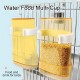 Pack of 4 Bird Water Dispensers, Liwein Automatic Birds Feeder, Water Dispenser, Plastic Birds Feeder, Birds Drinking Bottles, Feeding Bowl for Bird, Parrot, Pigeon, Bird Water Dispenser (Yellow) Pack of 4 Bird Water Dispensers, Liwein Automatic Birds Feeder, Water Dispenser, Plastic Birds Feeder, Birds Drinking Bottles, Feeding Bowl for Bird, Parrot, Pigeon, Bird Water Dispenser (Yellow)
