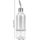 Parrot Water Feeder Hanging Water Bottle No Drip Dispenser Pet Supplies with Stainless Steel Ball Nipple for Small Animals Bird Hamster Rabbit Chinchilla Ferret [L] Breeding Aids
