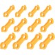 Weldphur Baby Chick Leg Hobbles - Pack of 12 Chick Splayleg Walking Aid Bands | Health Care for Chicks Ducks Birds
