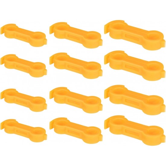 Weldphur Baby Chick Leg Hobbles - Pack of 12 Chick Splayleg Walking Aid Bands | Health Care for Chicks Ducks Birds Weldphur Baby Chick Leg Hobbles - Pack of 12 Chick Splayleg Walking Aid Bands | Health Care for Chicks Ducks Birds
