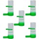 Yardwe Poultry Drinker Automatic Chicken Water Feeder Drinker Birds Feeder Drinker for Cage Size S Pack of 5