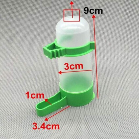 Yardwe Poultry Drinker Automatic Chicken Water Feeder Drinker Birds Feeder Drinker for Cage Size S Pack of 5 Yardwe Poultry Drinker Automatic Chicken Water Feeder Drinker Birds Feeder Drinker for Cage Size S Pack of 5