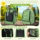 ALLSOPETS Bird Backpack, Lightweight and Breathable, Portable Parrot Carrier for Small Animals, with Stand, Adjustable Height and Viewing Window, Ideal for Travel (Anthracite Grey) ALLSOPETS Bird Backpack, Lightweight and Breathable, Portable Parrot Carrier for Small Animals, with Stand, Adjustable Height and Viewing Window, Ideal for Travel (Anthracite Grey)