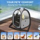 Akinerri Bird Travel Bag Small Bird Travel Bag Transparent Breathable Travel Cage Bird Cage Parrot Transport Box Includes Perch and Bottom Tray Akinerri Bird Travel Bag Small Bird Travel Bag Transparent Breathable Travel Cage Bird Cage Parrot Transport Box Includes Perch and Bottom Tray