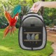 Akinerri Bird Travel Bag Small Bird Travel Bag Transparent Breathable Travel Cage Bird Cage Parrot Transport Box Includes Perch and Bottom Tray Akinerri Bird Travel Bag Small Bird Travel Bag Transparent Breathable Travel Cage Bird Cage Parrot Transport Box Includes Perch and Bottom Tray