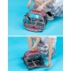 Backpack for Birds with Wooden Stick, Bird Carry Bag with Standing Bar and Stainless Steel Tray, Lightweight Backpack for Parrot, with Stainless Steel Tray and Standing Pole, for Parrots, Parakeets, 1 Backpack for Birds with Wooden Stick, Bird Carry Bag with Standing Bar and Stainless Steel Tray, Lightweight Backpack for Parrot, with Stainless Steel Tray and Standing Pole, for Parrots, Parakeets, 1