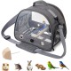 Backpack for Birds with Wooden Stick, Bird Carry Bag with Standing Bar and Stainless Steel Tray, Lightweight Backpack for Parrot, with Stainless Steel Tray and Standing Pole, for Parrots, Parakeets, 1 Backpack for Birds with Wooden Stick, Bird Carry Bag with Standing Bar and Stainless Steel Tray, Lightweight Backpack for Parrot, with Stainless Steel Tray and Standing Pole, for Parrots, Parakeets, 1