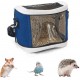 Backpack for birds, transport container for birds, bird travel bag, bird transport box, bird carrier bag, travel bag for parrots, parakeets, small animals for travel, hiking, camping, 16 cm x 13 cm x