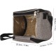 Bird Carrier Bag Bird Cage with Shoulder Strap, Lightweight for Parrots, Portable Bird Travel Bag, Transparent, Breathable Travel Cage (Grey) Bird Carrier Bag Bird Cage with Shoulder Strap, Lightweight for Parrots, Portable Bird Travel Bag, Transparent, Breathable Travel Cage (Grey)