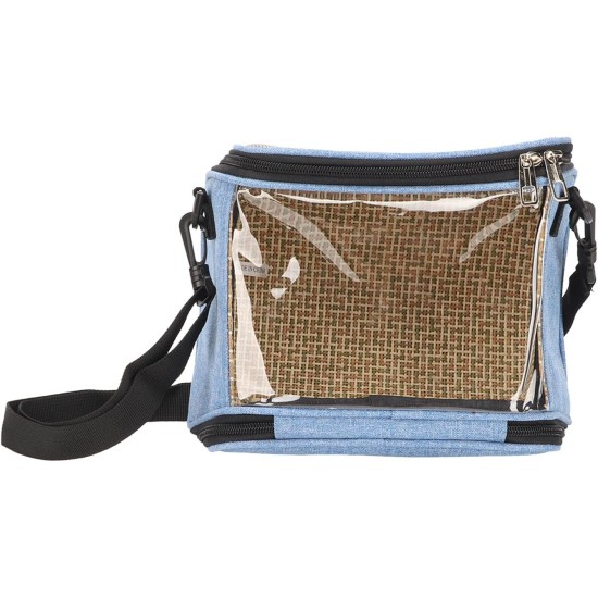 Bird Carrier Bag Bird Cage with Shoulder Strap, Lightweight for Parrots, Portable Bird Travel Bag, Transparent, Breathable Travel Cage (Grey) Bird Carrier Bag Bird Cage with Shoulder Strap, Lightweight for Parrots, Portable Bird Travel Bag, Transparent, Breathable Travel Cage (Grey)