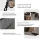 Bird Carrier Bag Bird Cage with Shoulder Strap, Lightweight for Parrots, Portable Bird Travel Bag, Transparent, Breathable Travel Cage (Grey) Bird Carrier Bag Bird Cage with Shoulder Strap, Lightweight for Parrots, Portable Bird Travel Bag, Transparent, Breathable Travel Cage (Grey)