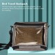 Bird Carrier Bag Bird Cage with Shoulder Strap, Lightweight for Parrots, Portable Bird Travel Bag, Transparent, Breathable Travel Cage (Grey) Bird Carrier Bag Bird Cage with Shoulder Strap, Lightweight for Parrots, Portable Bird Travel Bag, Transparent, Breathable Travel Cage (Grey)