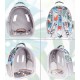 Bird Carrier for Travel, Transparent Bird Box with Metal Tray and Standing Pole for Parakeets, Parrots, Budgies, Cockatiels (Grey) Bird Carrier for Travel, Transparent Bird Box with Metal Tray and Standing Pole for Parakeets, Parrots, Budgies, Cockatiels (Grey)