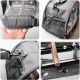 Bird Carry Bag with Standing Bar and Stainless Steel Tray, Portable Bird Cage, Pet Travel Bag for Parrots, Backpack for Birds with Wooden Stick, Small Pet Carry Bag, Bird Transport Box (Blue) Bird Carry Bag with Standing Bar and Stainless Steel Tray, Portable Bird Cage, Pet Travel Bag for Parrots, Backpack for Birds with Wooden Stick, Small Pet Carry Bag, Bird Transport Box (Blue)