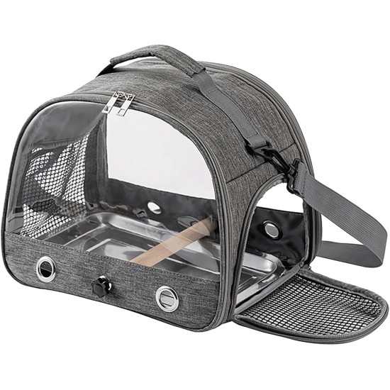 Bird Carry Bag with Transparent PVC Window Parrots Travel Backpack Portable Foldable Backpack for Small Pets Bird Carry Bag with Transparent PVC Window Parrots Travel Backpack Portable Foldable Backpack for Small Pets