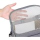 CiCixixi Transport Container for Birds, Bird Cage Budgie, Bird Transport Box, Portable Bird Carrier Travel Bag, Transparent Breathable Travel Cage for Pets, Grey