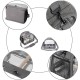 Esforzarse Grey Bird Travel Carrier with Stand and Stainless Steel Tray, Transparent Breathable Travel Cage Portable for Small Birds Parrots Parakeets Cockatiels Cockatiels Cockatiels for Esforzarse Grey Bird Travel Carrier with Stand and Stainless Steel Tray, Transparent Breathable Travel Cage Portable for Small Birds Parrots Parakeets Cockatiels Cockatiels Cockatiels for