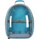 HEITIGN Bird Carrier Backpack Cage, Transparent Parrot Carrier, 1 Stick, Standing Wooden Pole, 12 Holes, Ventilation, Transparent Space Capsule Carrier, Portable Bird Small Animal Travel Cage (Light HEITIGN Bird Carrier Backpack Cage, Transparent Parrot Carrier, 1 Stick, Standing Wooden Pole, 12 Holes, Ventilation, Transparent Space Capsule Carrier, Portable Bird Small Animal Travel Cage (Light