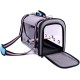 IDAS Bird Travel Cage, Lightweight Transparent Bird Travel Carrier, Transparent Parrot Travel Cage Made of PVC, Breathable Pet Birds Bag Backpack with Shoulder Strap and Wooden Stick Stand (Blue) IDAS Bird Travel Cage, Lightweight Transparent Bird Travel Carrier, Transparent Parrot Travel Cage Made of PVC, Breathable Pet Birds Bag Backpack with Shoulder Strap and Wooden Stick Stand (Blue)