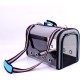 IDAS Bird Travel Cage, Lightweight Transparent Bird Travel Carrier, Transparent Parrot Travel Cage Made of PVC, Breathable Pet Birds Bag Backpack with Shoulder Strap and Wooden Stick Stand (Blue) IDAS Bird Travel Cage, Lightweight Transparent Bird Travel Carrier, Transparent Parrot Travel Cage Made of PVC, Breathable Pet Birds Bag Backpack with Shoulder Strap and Wooden Stick Stand (Blue)