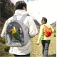 PETCUTE Multifunctional Backpack for Birds with Wooden Stick, Lightweight Carrier Bird Transport Bag, Parrots Travel Backpack with Stainless Steel Tray and Stand, Bird Transport Box - Blue PETCUTE Multifunctional Backpack for Birds with Wooden Stick, Lightweight Carrier Bird Transport Bag, Parrots Travel Backpack with Stainless Steel Tray and Stand, Bird Transport Box - Blue