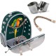PETCUTE Multifunctional Backpack for Birds with Wooden Stick, Lightweight Carrier Bird Transport Bag, Parrots Travel Backpack with Stainless Steel Tray and Stand, Bird Transport Box - Blue PETCUTE Multifunctional Backpack for Birds with Wooden Stick, Lightweight Carrier Bird Transport Bag, Parrots Travel Backpack with Stainless Steel Tray and Stand, Bird Transport Box - Blue