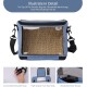 Parrot Carry Bag for Birds, Parrot Backpack, Breathable Bird Transport Bag, Transport Box, Lightweight Transparent PVC Bird Travel Cage with Shoulder Strap and Integrated Safety Belt Parrot Carry Bag for Birds, Parrot Backpack, Breathable Bird Transport Bag, Transport Box, Lightweight Transparent PVC Bird Travel Cage with Shoulder Strap and Integrated Safety Belt