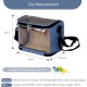 Parrot Carry Bag for Birds, Parrot Backpack, Breathable Bird Transport Bag, Transport Box, Lightweight Transparent PVC Bird Travel Cage with Shoulder Strap and Integrated Safety Belt Parrot Carry Bag for Birds, Parrot Backpack, Breathable Bird Transport Bag, Transport Box, Lightweight Transparent PVC Bird Travel Cage with Shoulder Strap and Integrated Safety Belt