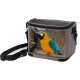 Parrot Carry Bag for Birds, Parrot Backpack, Breathable Bird Transport Bag, Transport Box, Lightweight Transparent PVC Bird Travel Cage with Shoulder Strap and Integrated Safety Belt Parrot Carry Bag for Birds, Parrot Backpack, Breathable Bird Transport Bag, Transport Box, Lightweight Transparent PVC Bird Travel Cage with Shoulder Strap and Integrated Safety Belt