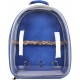 Pet Parrot Bird Carrier Backpack, Bubble Bird Travel, Portable, Breathable Backpack with Standing Perch Feeding Bowl, Pet Parrot Space Capsule, Transparent Backpack (Deep Blue) Pet Parrot Bird Carrier Backpack, Bubble Bird Travel, Portable, Breathable Backpack with Standing Perch Feeding Bowl, Pet Parrot Space Capsule, Transparent Backpack (Deep Blue)